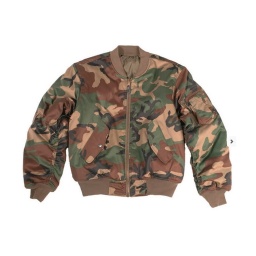 CAZADORA BOMBER MILTEC CAMO