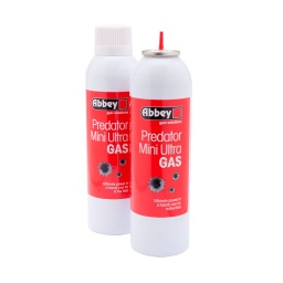 [ABB198002] BOTELLA GAS ABBEY PREDATOR MINI ULTRA GAS 270ML ROJA