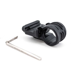 [93607] MONTURA LINTERNA PULSADOR NEGRO