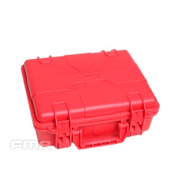 [TB1260-RED] MALETIN RIGIDO FMA 28X24.5X10.8 ACOLCHADO ROJO