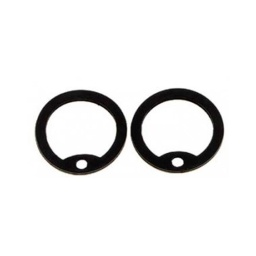 [16315002/131225] SILENCIADOR CHAPA IDENTIF. IMMORTAL EU/US GOMA REDONDO 2PCS NEGRO