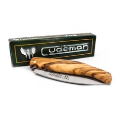[443-L] NAVAJA CUDEMAN CAMPERA 9 CM MADERA