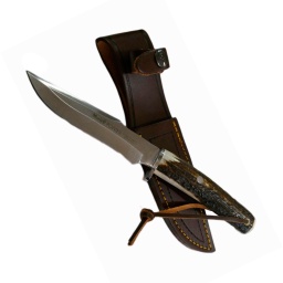 [POINTER-13A] CUCHILLO MUELA POINTER ASTA CIERVO