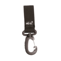 [13505002] MOSQUETON LLAVERO MILTEC NEGRO
