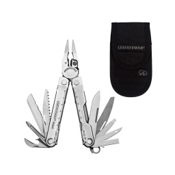 [831557] ALICATE LEATHERMAN REBAR PLATA