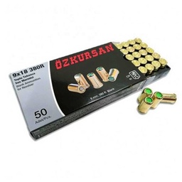 [CT14/FI380] BALAS DETONADORAS OZKURSAN 380 50PCS DORADA