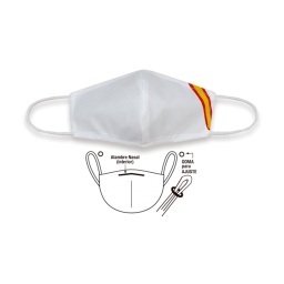 [30643] MASCARILLA TNT ESPAÑA BLANCA