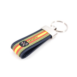 [131337] LLAVERO ESPAÑA ARRIBA META.LEGION ESTRECHO VERDE SARGA