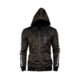 CHAQUETA MILTEC CHANDAL LETRAS CAMO VERDE