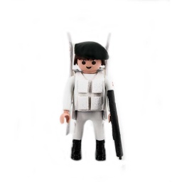 [134683] MUÑECO CUSTOM MONTAÑA ESQUIADOR BLANCO