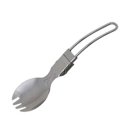 [33434] CUCHARA TENEDOR PLEGABLE FOX PLATA