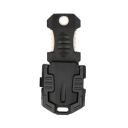 [V453230-BK/JFO10] CUCHILLO MINI MOLLE C/FUNDA RIGIDA 101 NEGRO