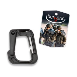 [09923-NE] MOSQUETON PVC CUADRADO NEGRO