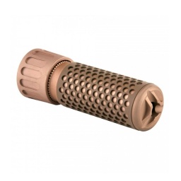 [BD0541A] SILENCIADOR BIG DRAGON C/LIBERACION RAPIDA C/BOCACHA 125MM TAN