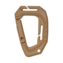 [09990-CO] MOSQUETON PVC TACTICO TAN