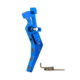 [MX-TRG001SBU] GATILLO-B CNC MAXX MODEL AVANZADO ALUMINIO AZUL
