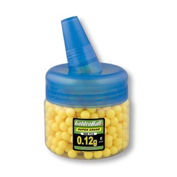 [35797] BOLAS GOLDENBALL BIBERON 0.12G 500RDS AMARILLA
