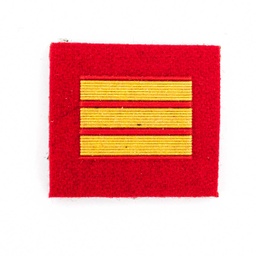 [301269-ST] PARCHE CHANDAL GIMNASIA ROJO SARGENTO TIERRA