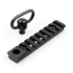 [CZ2488] RAIL KEYMOD C/SLING METALICO NEGRO