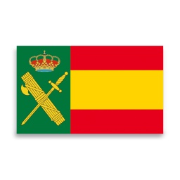 [09970] PEGATINA ABULTADA BARBARIC 1PCS GUARDIA CIVIL