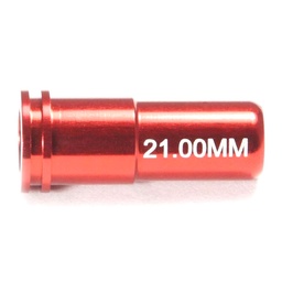[MX-NOZ2100AL] NOZZLE O-RING DOBLE MAXX MODEL 21MM CNC ALUMINIO ROJO