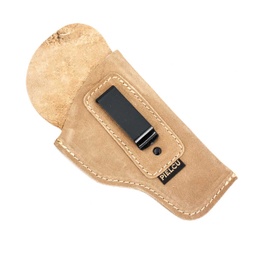 [66000] FUNDA PISTOLA C/PINZA INTERIOR USP SERRAJE MARRON