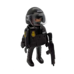 [134692] MUÑECO CUSTOM POLICIA NACIONAL CASCO GEOS