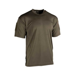 CAMISETA TACTICA MILTEC QUICK DRY M/CORTA VERDE