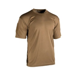 CAMISETA TACTICA MILTEC QUICK DRY M/CORTA TAN