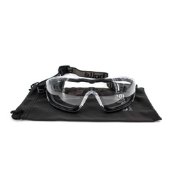 [PSSCOBR064] GAFA BOLLE COBRA LENTE TRANSPARENTE NEGRA