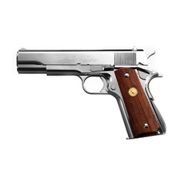 [TM142573] PISTOLA MARUI COLT MARK IV SERIES 70 NICKEL PLATA