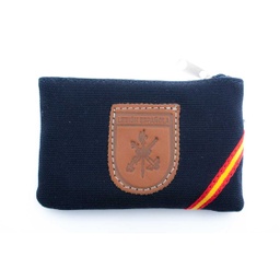 [K05-LG-NVBL] MONEDERO LEGION TELA TIRA ESPAÑA NEGRO