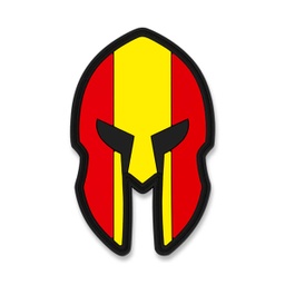 [16147] PARCHE BARBARIC PVC CASCO ESPARTA ESPAÑA