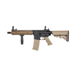 [SPE-01-030869-00] FUSIL SPECNA ARMS DANIEL DEFENSE MK18 SA-E19 EDGE 2.0 CARBINE 026 TAN-NEGRO