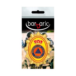 [16131] PLACA CARTERA BARBARIC PROTECCION CIVIL ESPAÑA