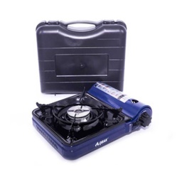 [14909000] COCINA PORTATIL MILTEC BUTANO NEGRA