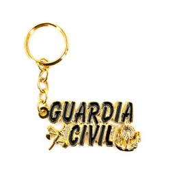 [111196] LLAVERO GUARDIA CIVIL LETRAS DORADO