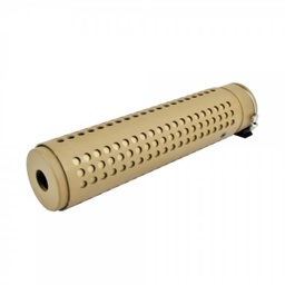 [BD3533T] SILENCIADOR BIG DRAGON C/LIBERACION RAPIDA 175MM TAN