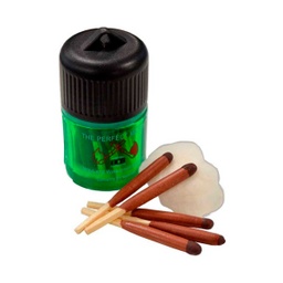[V429725] CERILLAS ANTITORMENTA MADERA BCB BOTE VERDE