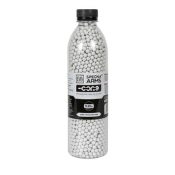 [SPE-16-029712-00] BOLAS SPECNA ARMS CORE 0.25G BOTELLA 3000PCS BLANCA