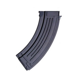 [CYM-05-001155-00] CARGADOR FUSIL AK74 MID-CAP 120RDS METALICO NEGRO