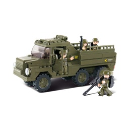[SLB0006] CAMION TRANSPORTE PESADO SLUBAN 230 PCS VERDE