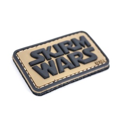 [V4441305156] PARCHE PVC 3D SKIRM WARS TAN-NEGRO