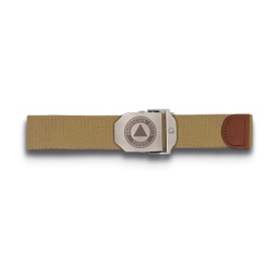 [33883TGR4015] CINTURON HEBILLA METALICA TAPETA PROTECCION CIVIL TAN