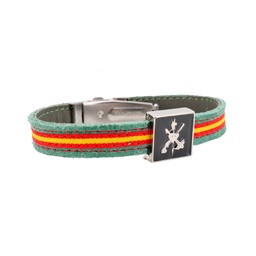[88618] PULSERA LEGION CHAPA ESPAÑA VERDE SARGA
