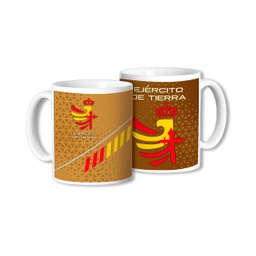 [39306] TAZA CERAMICA EJERCITO TIERRA TAN