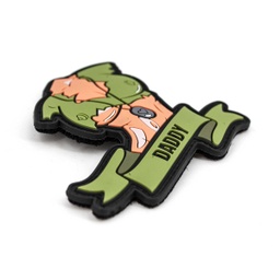 [V4441307451] PARCHE PVC 3D MUJER CHAPA DADDY VERDE