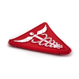 [16830810] PARCHE PVC MEDICAL C/VELCRO TRIANGULO ROJO