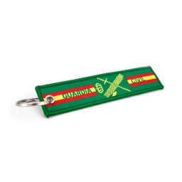 [250434] LLAVERO CINTA RECTANGULAR GUARDIA CIVIL VERDE