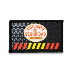 [08269] PARCHE BARBARIC 4.2 X 7 CM VIGILANTE DE SEGURIDAD